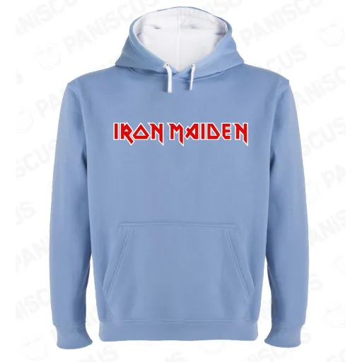 Sudadera Capucha Bicolor Iron Maiden