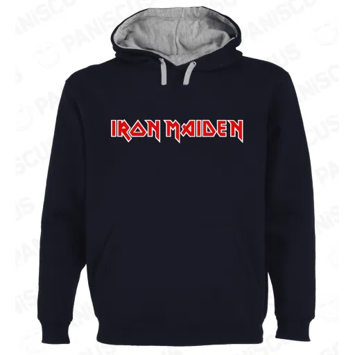 Sudadera Capucha Bicolor Iron Maiden