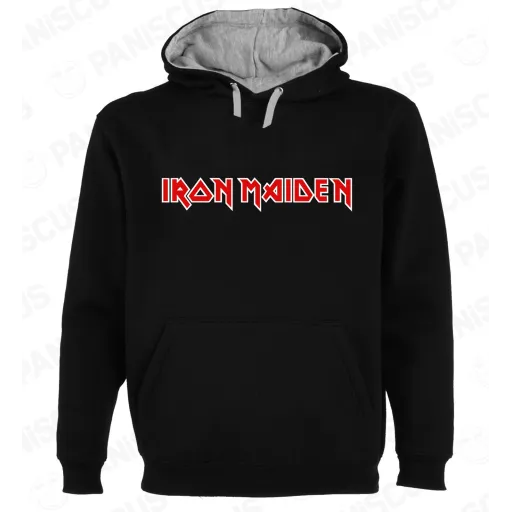 Sudadera Capucha Bicolor Iron Maiden