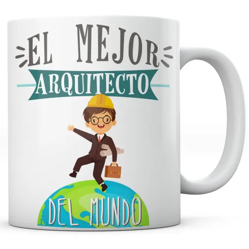 Taza El Mejor Arquitecto del Mundo Hombre