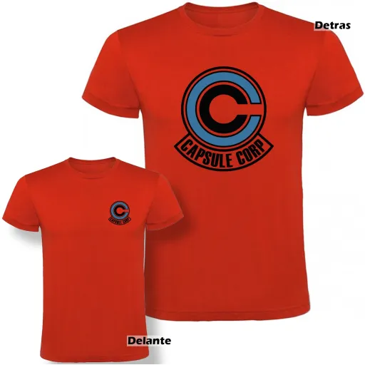 Camiseta Dragon Ball Capsule Corp