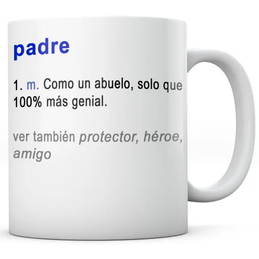 Taza Diccionario Definición Padre