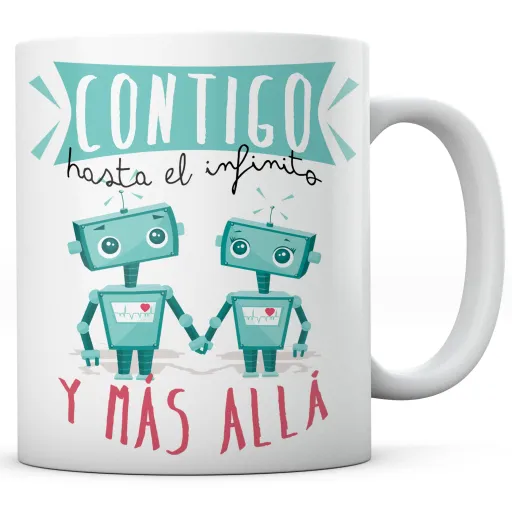 Taza Contigo Hasta el Infinito