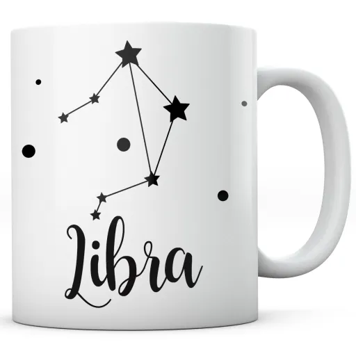 Taza Horóscopo Constelación Libra