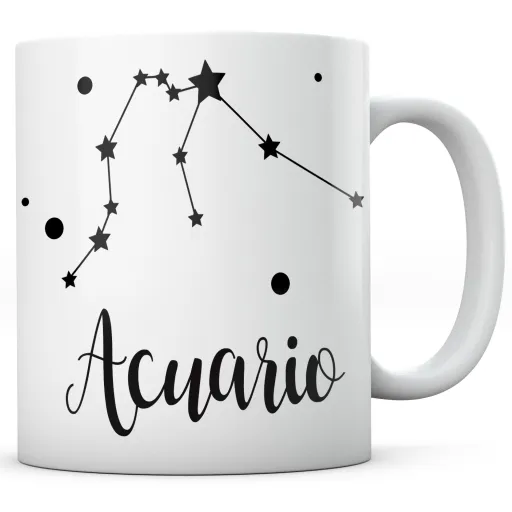 Taza Horóscopo Constelación Acuario