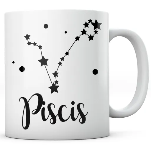 Taza Horóscopo Constelación Piscis