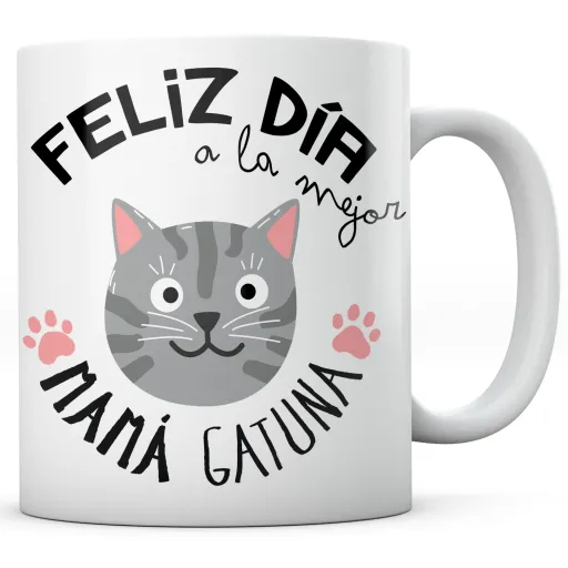 Taza Mamá Gatuna