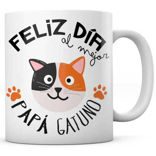 Taza Papá Gatuno