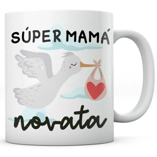 Taza Súper Mamá Novata