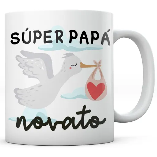 Taza Súper Papá Novato