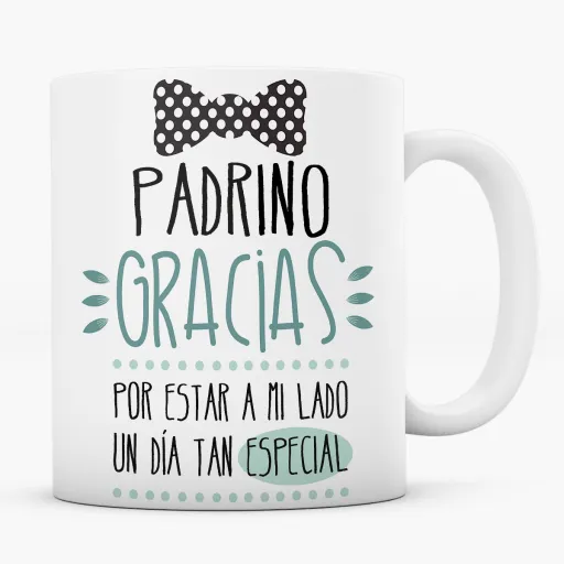 Taza Padrino Gracias Por Estar a mi Lado