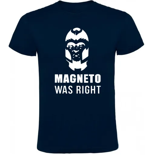 Camiseta Magneto Was Right