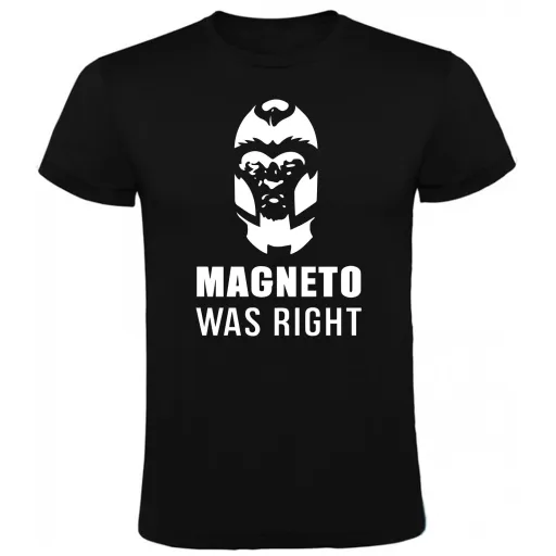 Camiseta Magneto Was Right