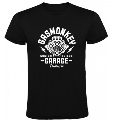 Camiseta Gas Monkey Garage engine