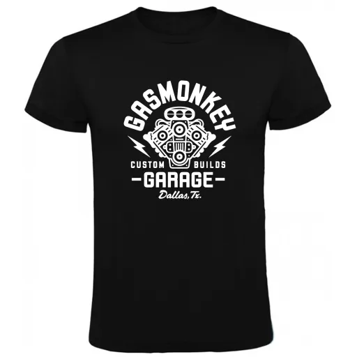 Camiseta Gas Monkey Garage engine