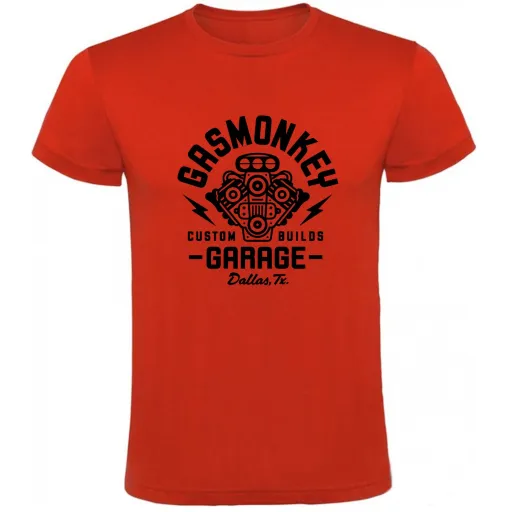 Camiseta Gas Monkey Garage engine