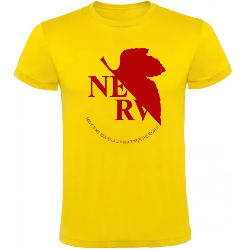 Camiseta Evangelion Nerv logo