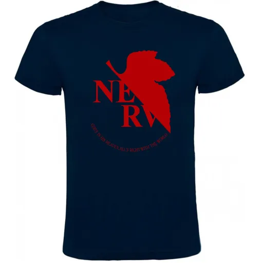 Camiseta Evangelion Nerv logo