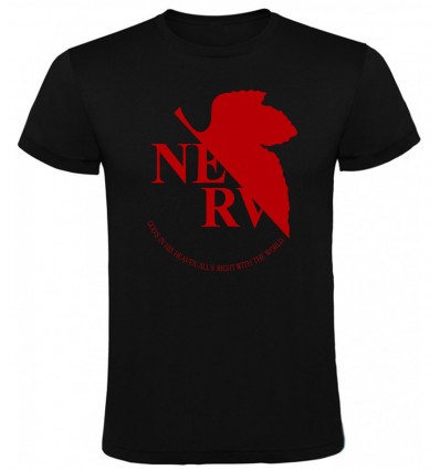 Camiseta Evangelion Nerv logo
