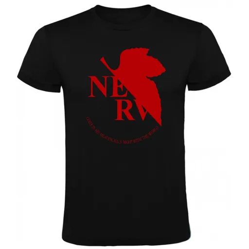 Camiseta Evangelion Nerv logo