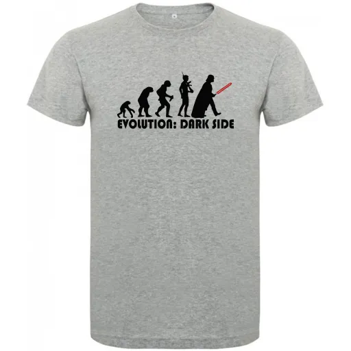 Camiseta Evolution Evolución Dark Side