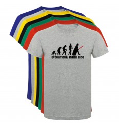 Camiseta Evolution Evolución Dark Side