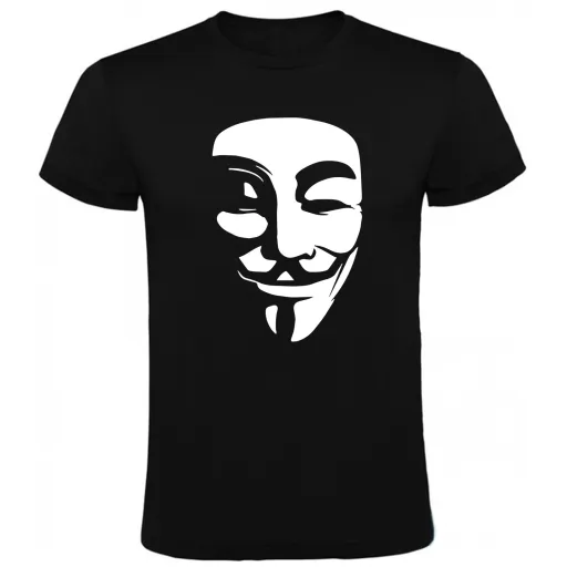 Camiseta V de Vendetta Anonymous