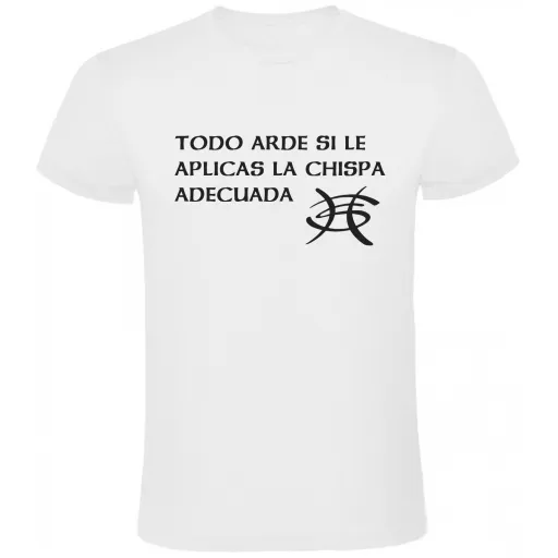 Camiseta Heroes del Silencio todo arde