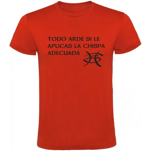 Camiseta Heroes del Silencio todo arde