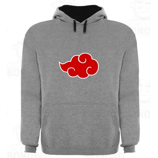 Sudadera Capucha Bicolor Naruto Akatsuki Ninja