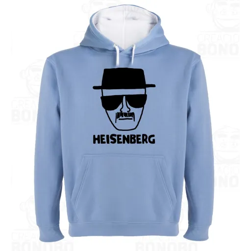 Sudadera Capucha Bicolor Heisenberg A Breaking Bad