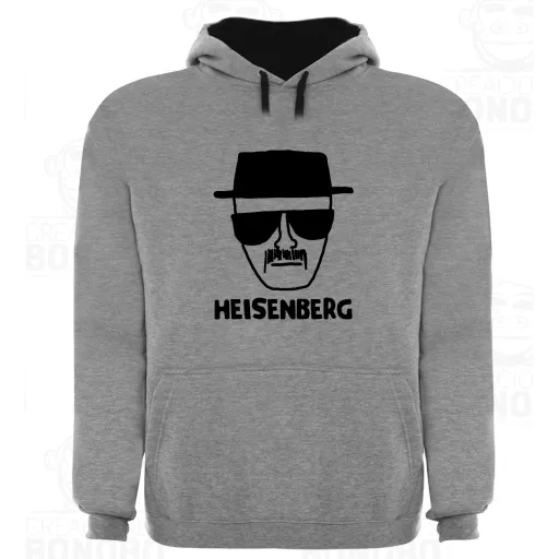 Sudadera Capucha Bicolor Heisenberg A Breaking Bad