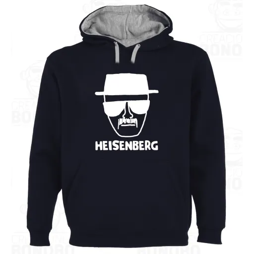 Sudadera Capucha Bicolor Heisenberg A Breaking Bad