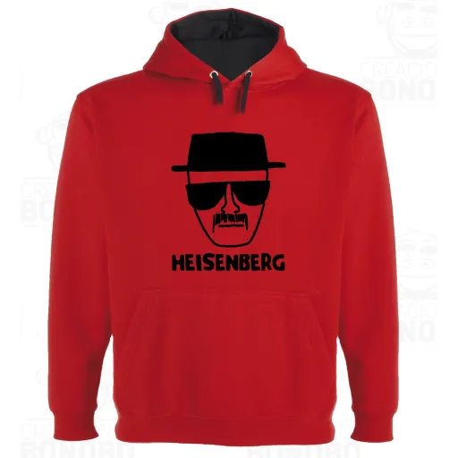 Sudadera Capucha Bicolor Heisenberg A Breaking Bad