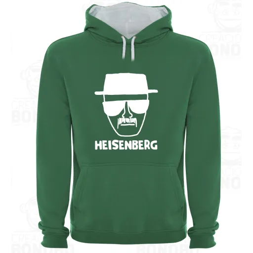 Sudadera Capucha Bicolor Heisenberg A Breaking Bad