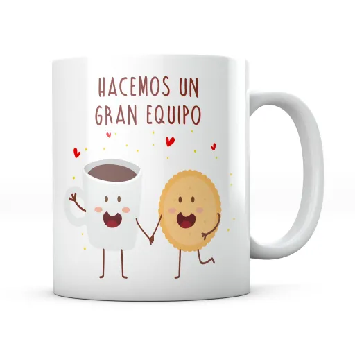 Taza Café y Galleta Gran Equipo