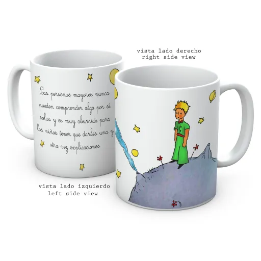 Taza El Principito Frases