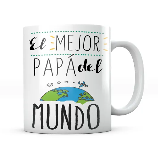 Taza El Mejor Papá del Mundo