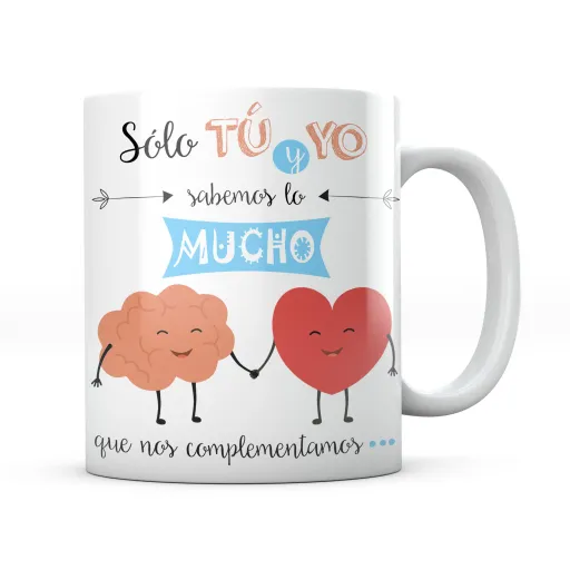 Taza Sólo Tú y Yo Sabemos lo Mucho