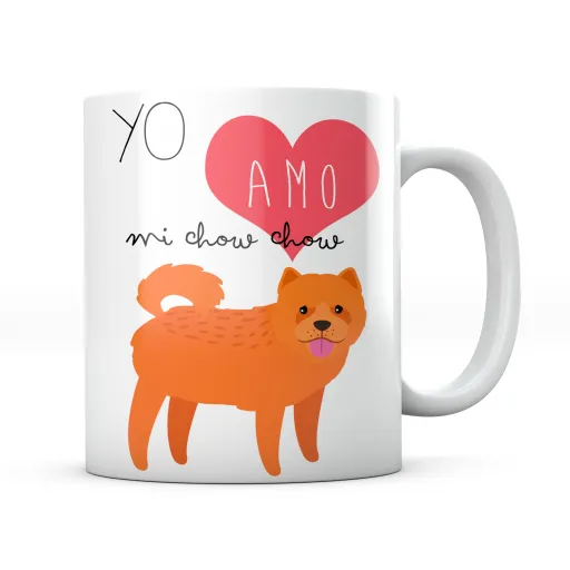 Taza Yo Amo Mi Chow Chow