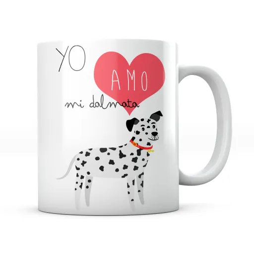 Taza Yo Amo Mi Dalmata