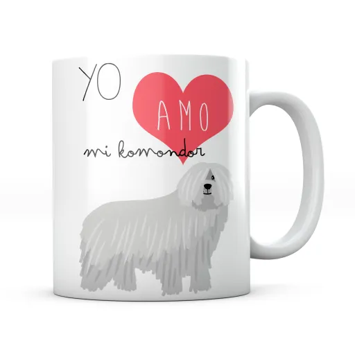 Taza Yo Amo Mi Komondor