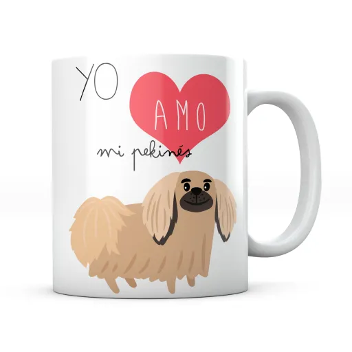 Taza Yo Amo Mi Pekines