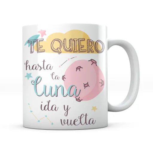 Taza Te Quiero Hasta La Luna