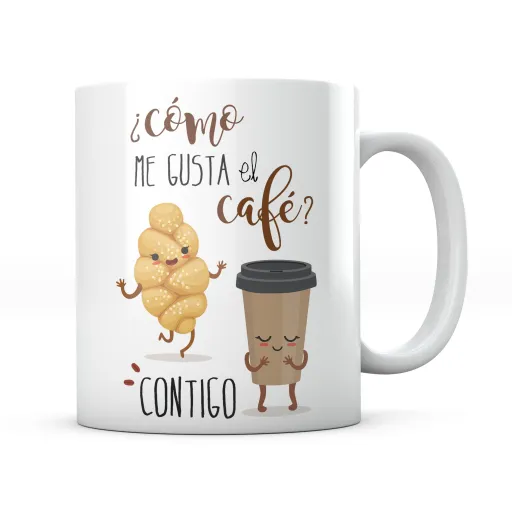 Taza ¿Cómo te Gusta el Café? Contigo